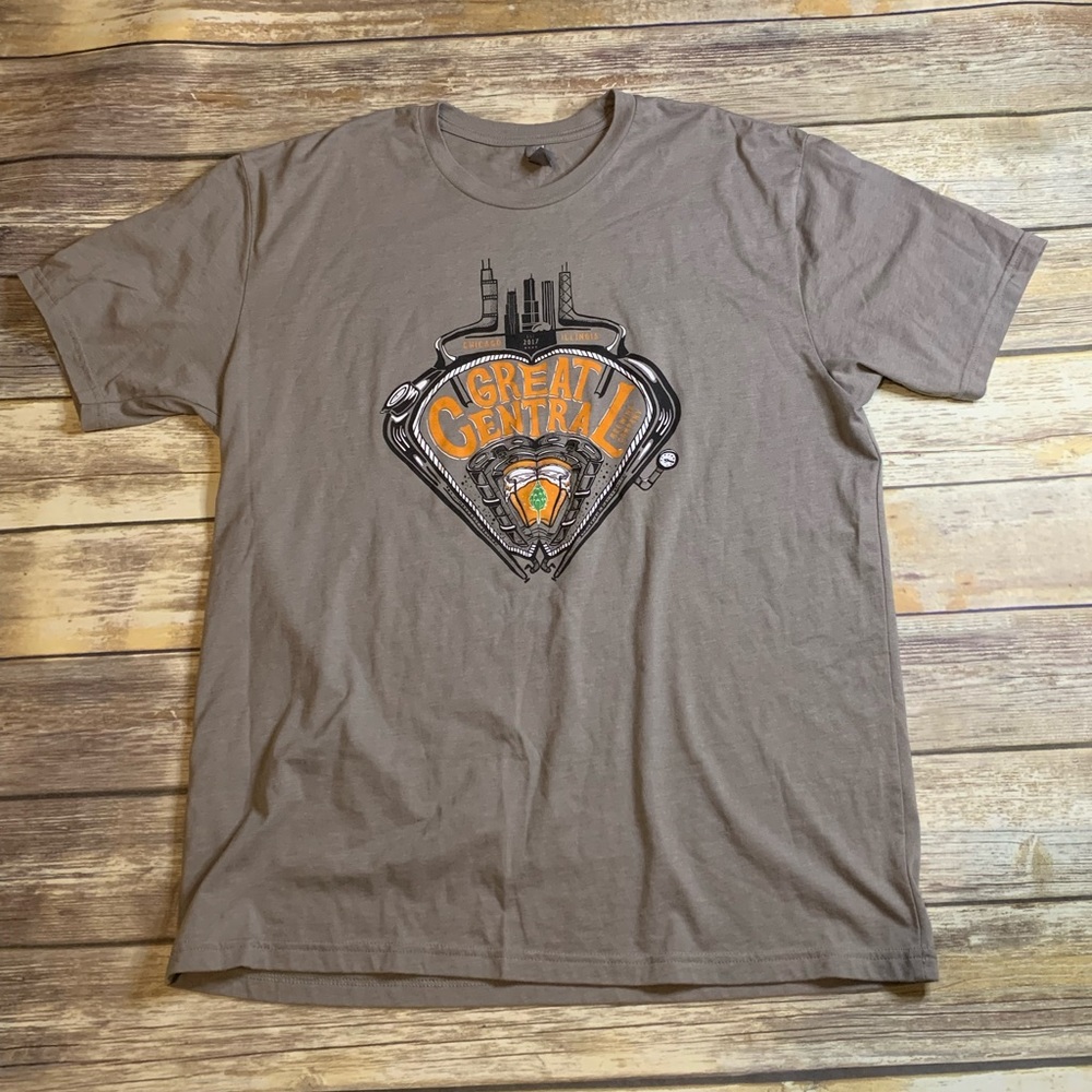 Great Central Brewing company men’s XL graphic T-shirt